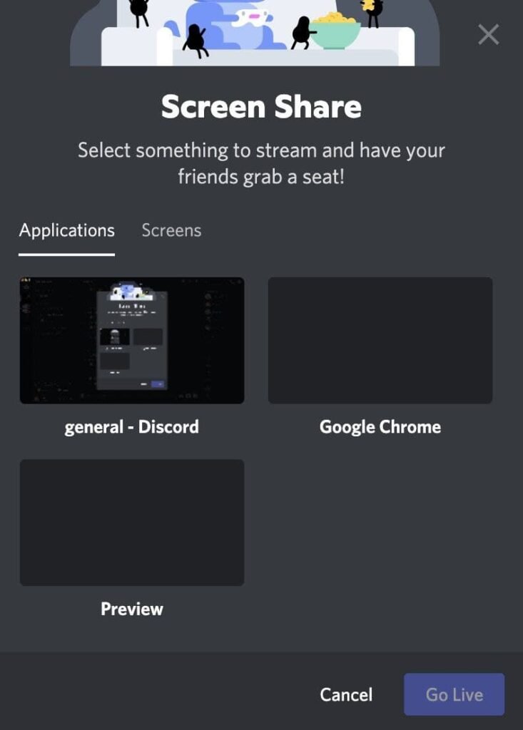 discord compartir pantalla